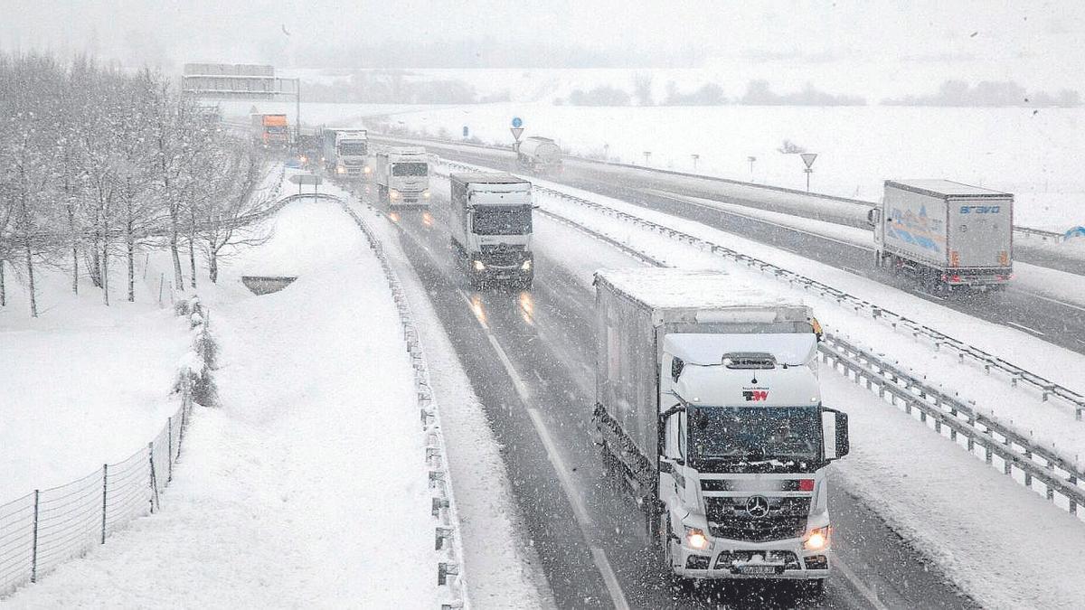 Remite el temporal de nieve en Álava, pero no el frío y las heladas