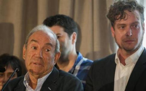 El exlehendakari y fundador de EA, Carlos Garaikoetxea, y Maiorga Ramírez El exlehendakari y fundador de EA, Carlos Garaikoetxea, y Maiorga Ramírez