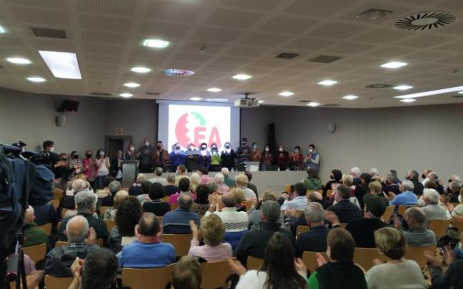 Asamblea del sector crítico de EA. Asamblea del sector crítico de EA.