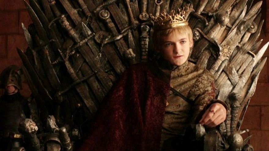 Joffrey Baratheon, interpretado por el actor irlandés Jack Gleeson en la serie 'Juego de tronos'.