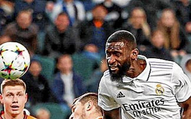 Rüdiger, ayer. | FOTO: N.G. Rüdiger, ayer. | FOTO: N.G.