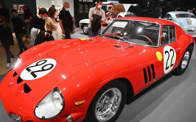 Uno de los vehículos expuestos en la muestra 'Motion. Autos, Art, Architecture' Uno de los vehículos expuestos en la muestra 'Motion. Autos, Art, Architecture'