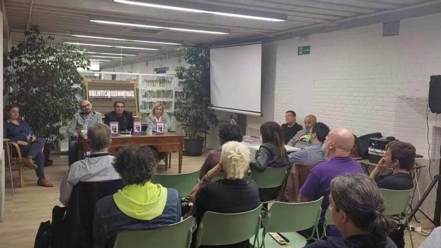 Presentación en Madrid del libro 'Evaristo Páramos, semblanza de un juglar libertario y conceptuoso'