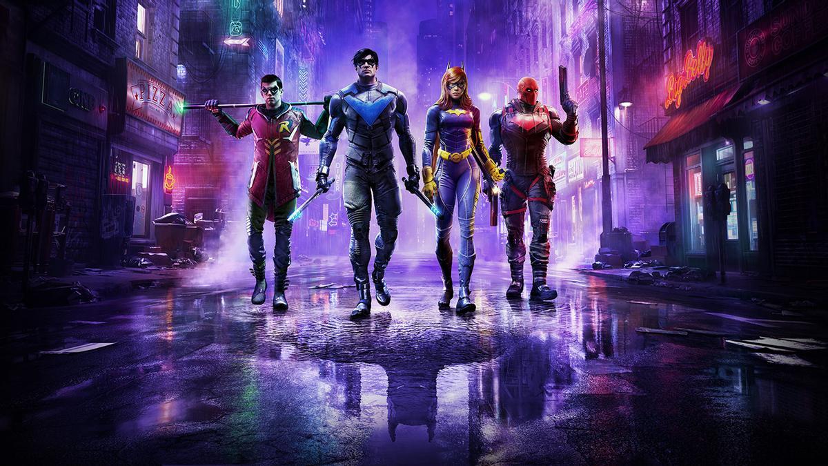 Superhéroes del videojuego 'Gotham Knights'.