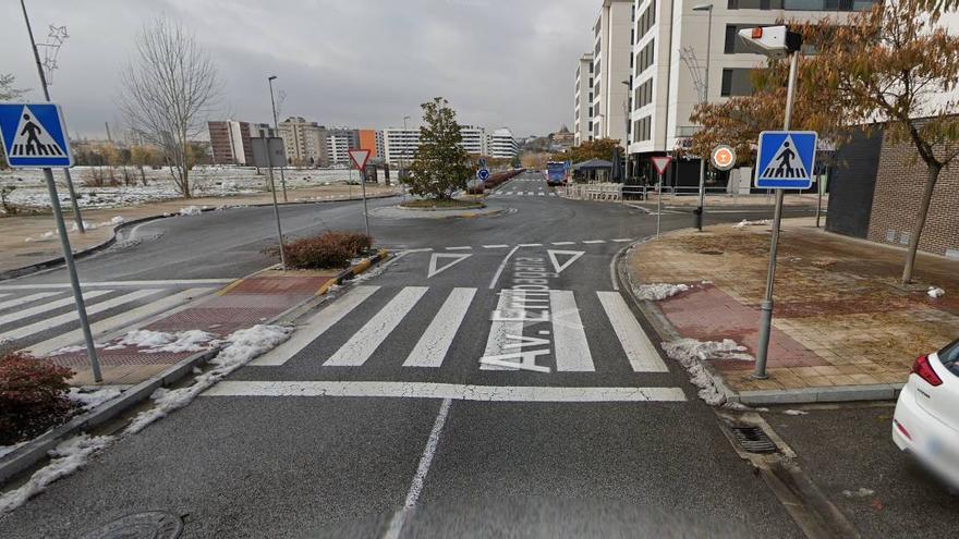 Imagen de la avenida de Erripagaña.