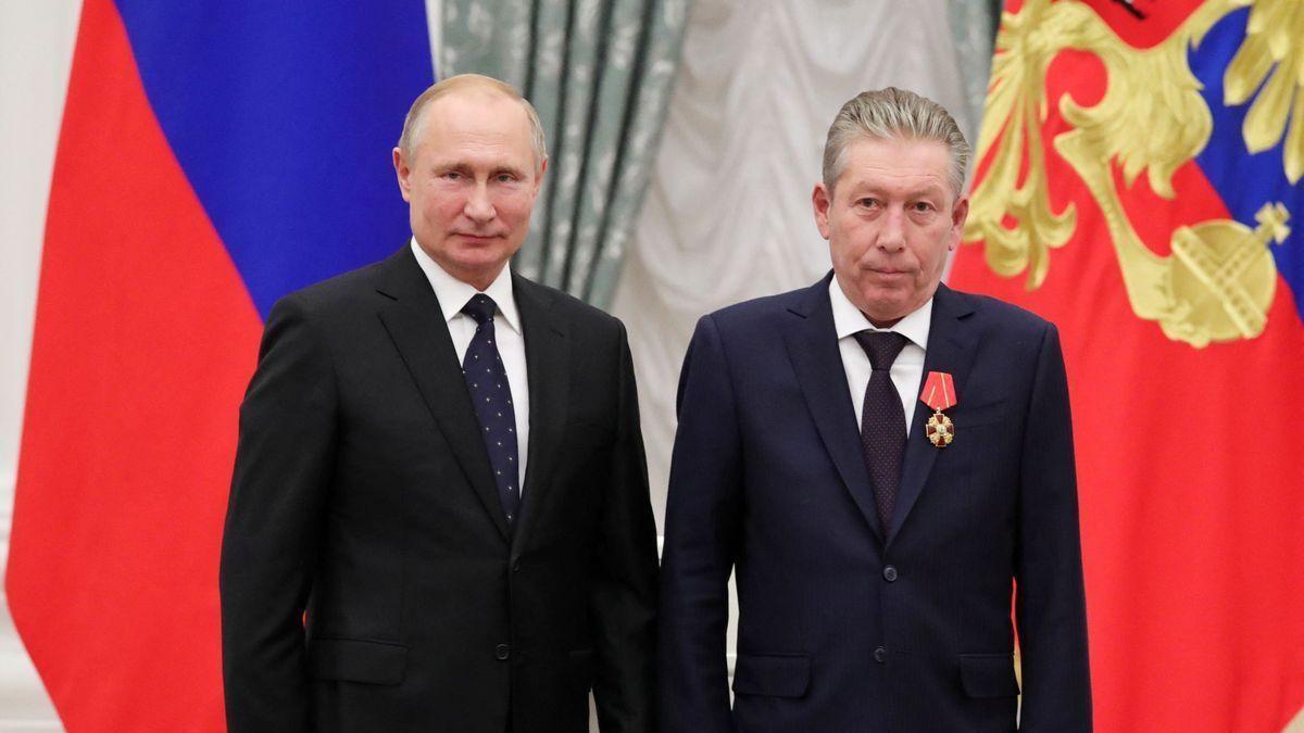 El presidente de la petrolera rusa Lukoil, Ravil Maganov, fallecido este jueves junto a Vladimir Putin.