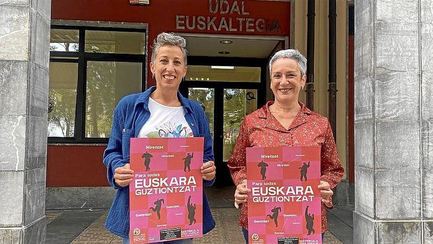 Zarauzko Euskaltegiaren ikasturte berriaren aurkezpena. | ARGAZKIA: N.G.