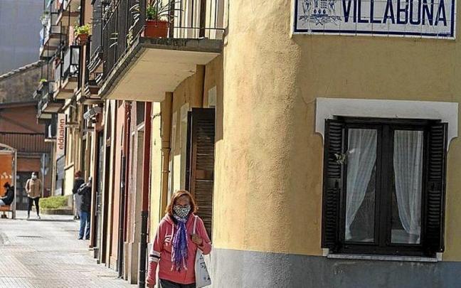 Una de las zonas céntricas de Amasa-Villabona Una de las zonas céntricas de Amasa-Villabona