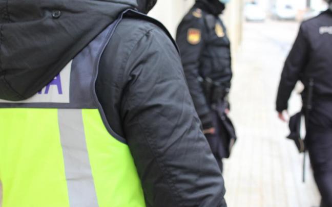 Varios agentes de la Policía Nacional en una imagen de archivo.