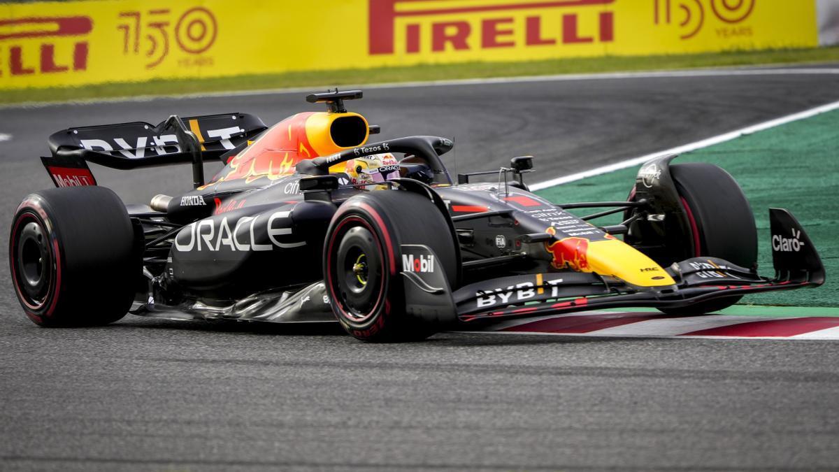 Max Verstappen, en Suzuka.