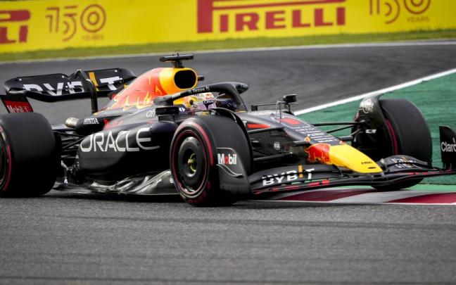 Max Verstappen, en Suzuka. Max Verstappen, en Suzuka.