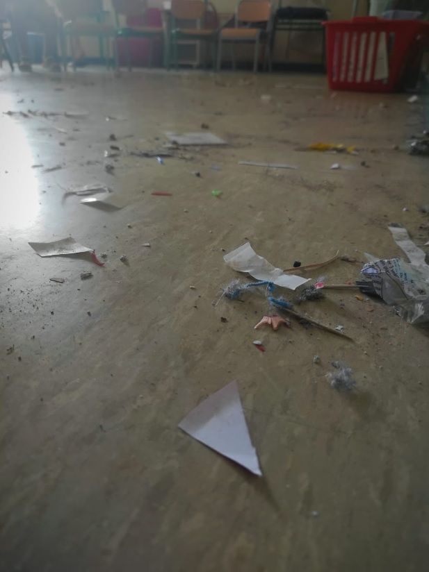 Situación en la que se encuentran las instalaciones del colegio público Talaia