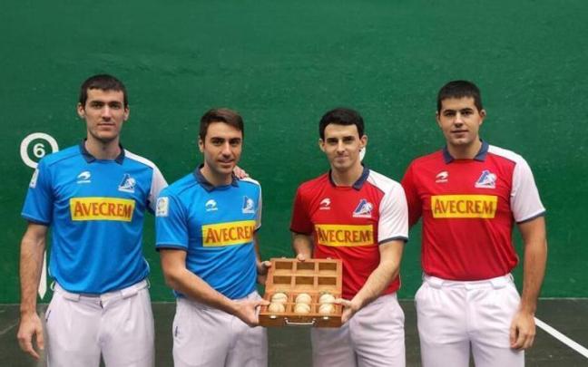 Altuna III-Tolosa y Peio Etxeberria-Rezusta, en Tolosa.