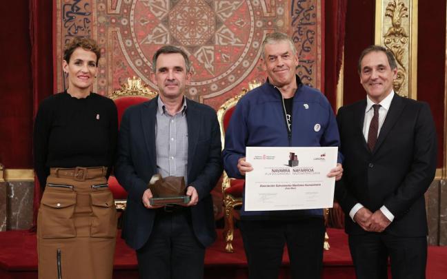 Un momento del acto de entrega del reconocimiento