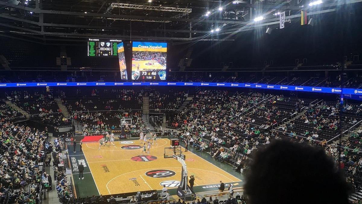 Vista del impresionante Zalgirio Arena