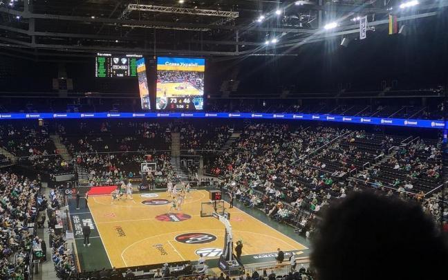 Vista del impresionante Zalgirio Arena