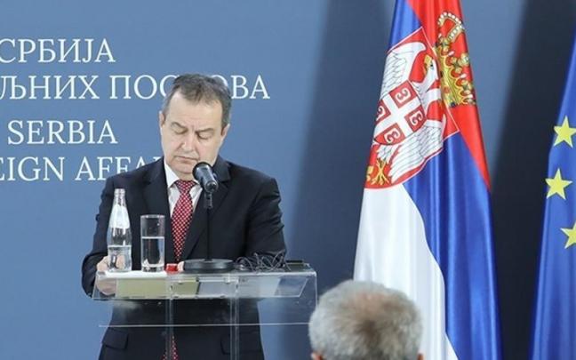 El ministro de Exteriores serbio, Ivica Dacic. El ministro de Exteriores serbio, Ivica Dacic.