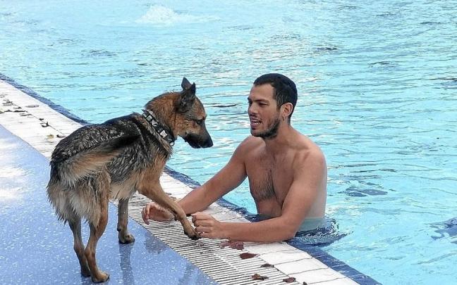 ¡Perros al agua!, en las piscinas de Agurain ¡Perros al agua!, en las piscinas de Agurain