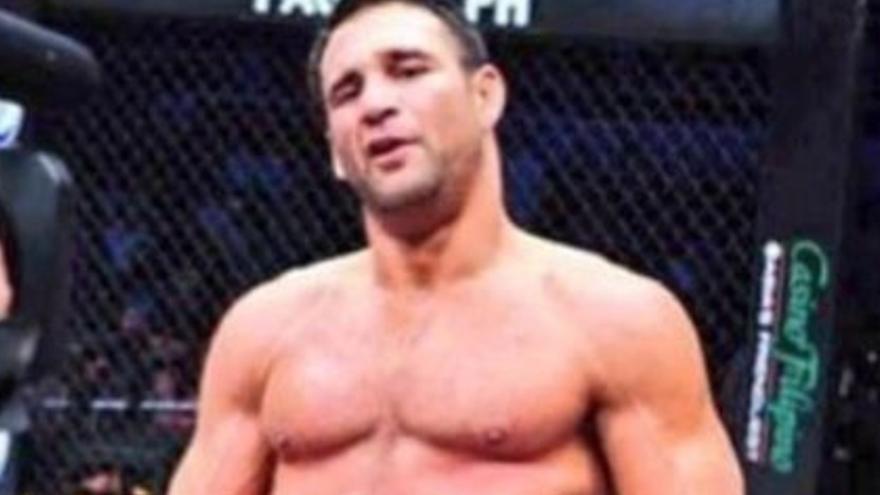 Phil Baroni durante su carrera como luchador de la UFC.