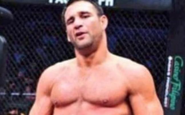 Phil Baroni durante su carrera como luchador de la UFC.