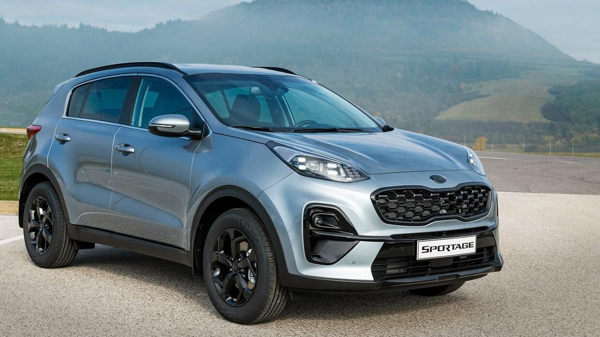 Kia Sportage Black Edition, fotografiado en 2021.