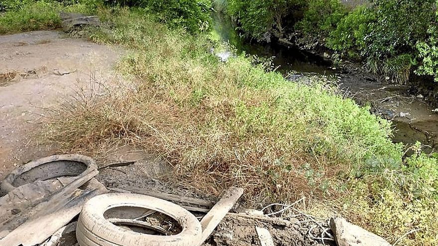 URA ha retirado diverosos residuos sólidos del Ballonti. | FOTO: E. Z.