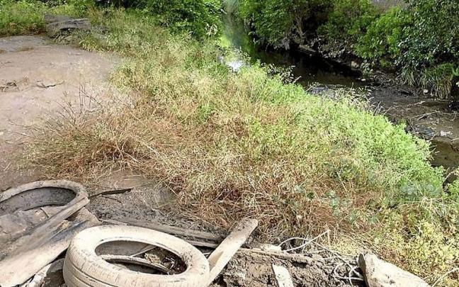 URA ha retirado diverosos residuos sólidos del Ballonti. | FOTO: E. Z.