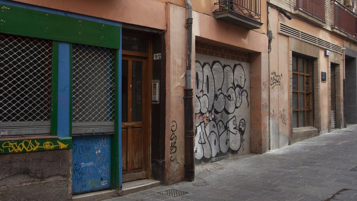 Calle Zapatería, donde se ubica el local que acumula los cinco expedientes sancionadores