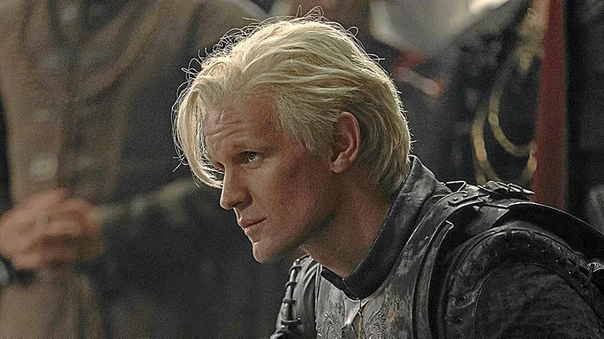 El actor Tom Glynm-Carney, como Aegon Targaryen, en ‘La Casa del Dragón’. | FOTO: HBO
