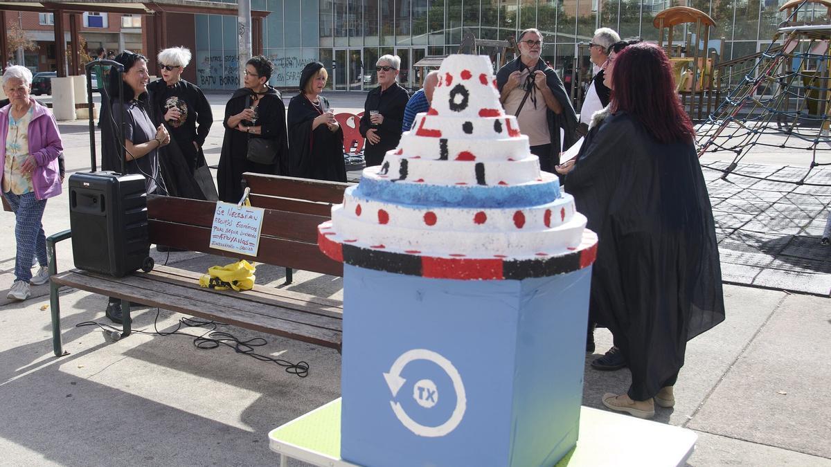 'Fiesta' de cumplea&ntilde;os de la OTA en la Txantrea