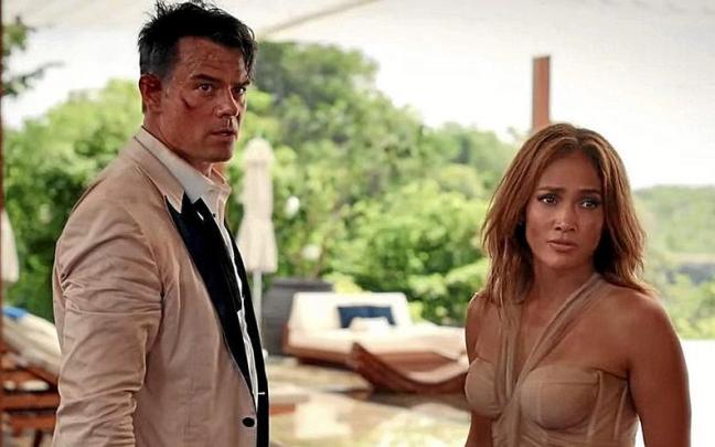 Josh Duhamel y Jennifer López en ‘Una boda explosiva’. Josh Duhamel y Jennifer López en ‘Una boda explosiva’.