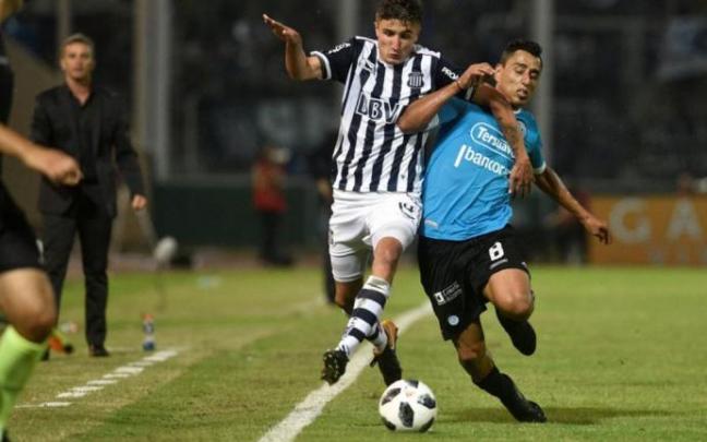Nahuel Tenaglia, con el Atlético Talleres.
