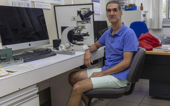 Aitor Payros UPV/EHUko Geologiako doktorea.