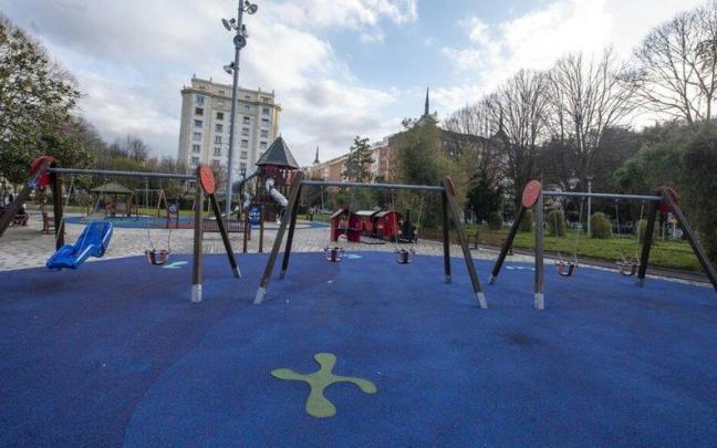 Parque Araba en el barrio de Amara, donde ocurri&oacute; la fatal agresi&oacute;n