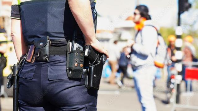 Imagen de archivo de polic&iacute;a