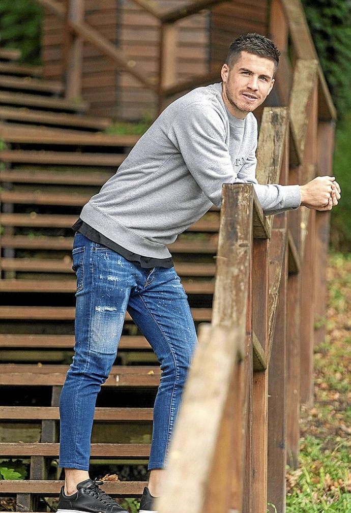 "No echo de menos jugar más adelante. Ahora estoy a gusto de central"