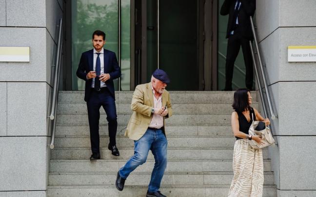 El excomisario Villarejo sale de declarar en la Audiencia Nacional El excomisario Villarejo sale de declarar en la Audiencia Nacional