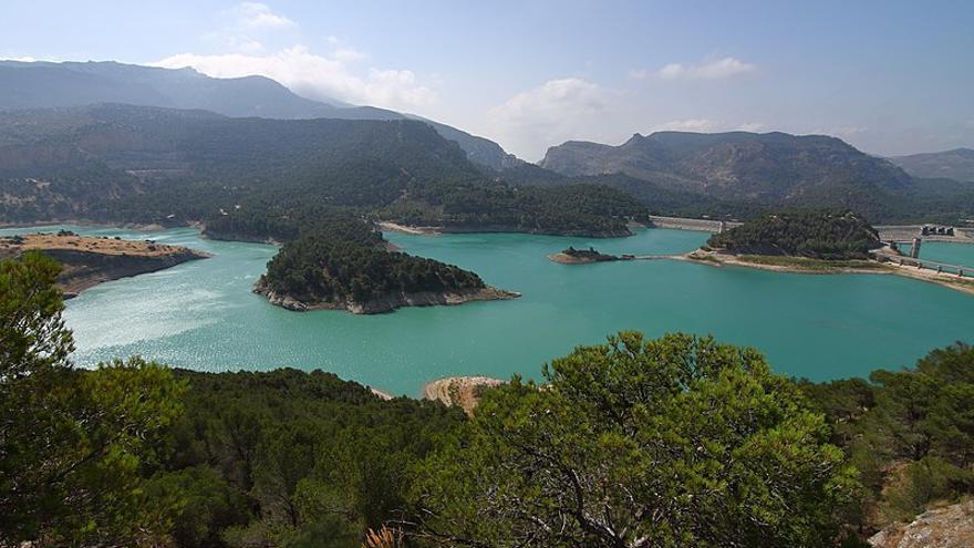 Embalse del Guadalhorce.