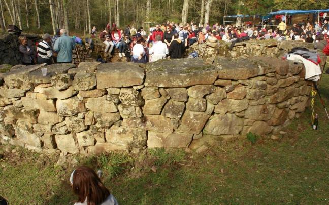 La ruta acaba con una fiesta en la ericera Irakusigieta. La ruta acaba con una fiesta en la ericera Irakusigieta.