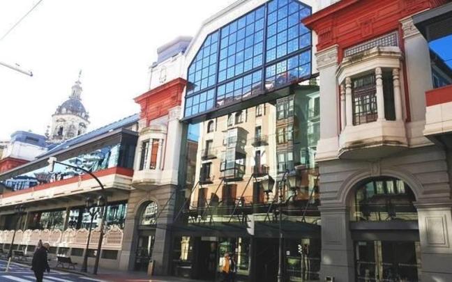 Mercado de La Ribera en Bilbao. Mercado de La Ribera en Bilbao.