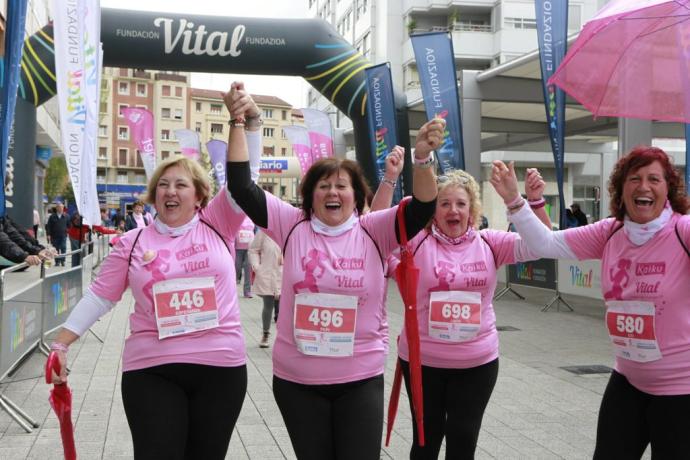 Carrera contra el cáncer de mama promovida por la asociación Asamma en 2019