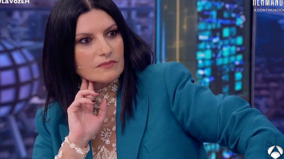 Laura Pausini, en 'El Hormiguero'.