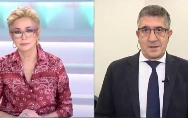 Ana Rosa y Patxi López.