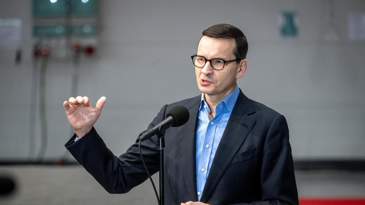 El primer ministro polaco, Mateusz Morawiecki.