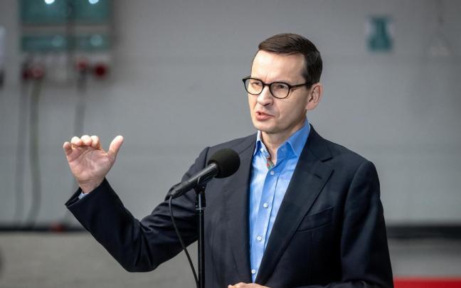 El primer ministro polaco, Mateusz Morawiecki.
