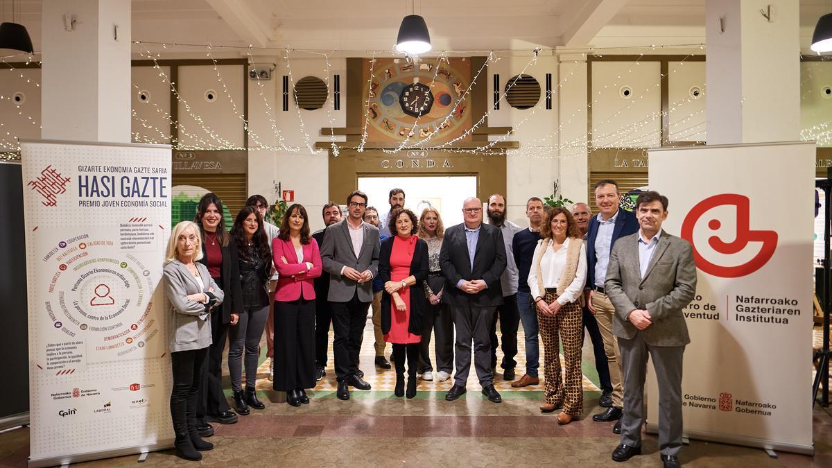 Entrega de galardones de la tercera edición de los premios Hasi Gazte – Joven Economía Social