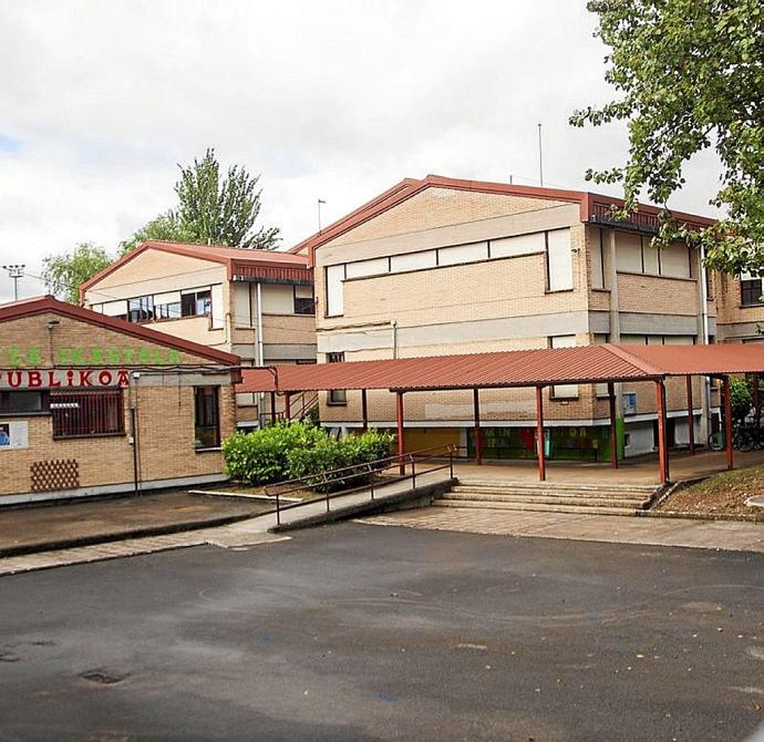 Centro escolar Adurtza ikastola. Foto: Jorge Muñoz