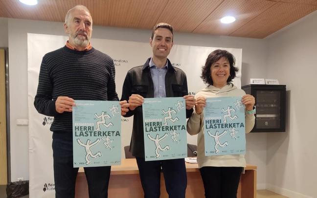 Cartel anunciador de la carrera popular de Bermeo. Cartel anunciador de la carrera popular de Bermeo.