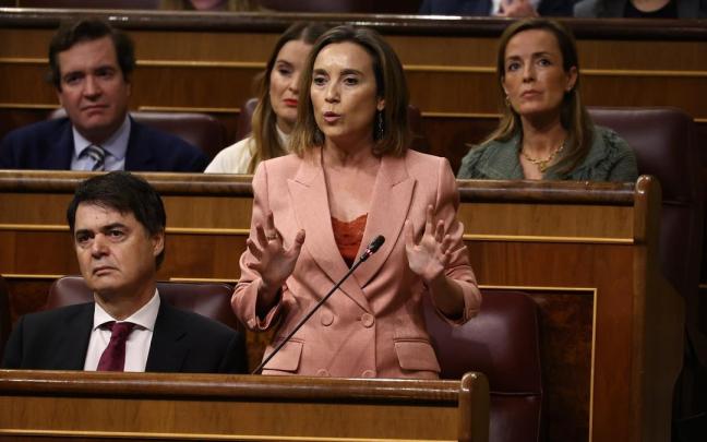 La portavoz del PP en el Congreso, Cuca Gamarra.