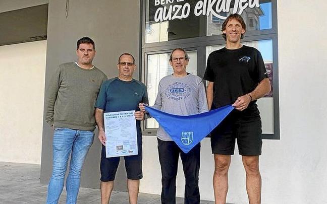 Los organizadores de las fiestas de Berazubi. | FOTO: M.S.S.